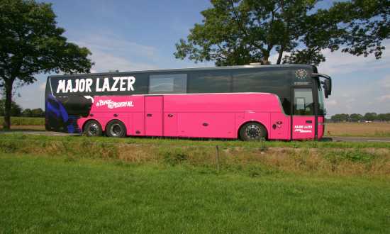 bus reclame partybus